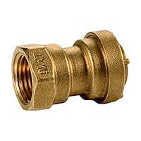 Прямой фитинг GIACOMINI с внутренней резьбой 1/2"x12 (RC109X014)