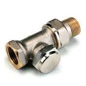 Клапан запорный с предвар настр прямой Rp1/2'' х G1/2'' Ру10 Kv 1,8 м3/ч угловой BROEN (N120001001)