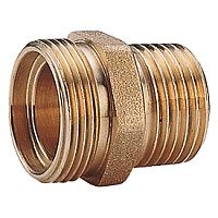 Прямой фитинг для переходников R180R Giacomini 3/4"x22 , с наружной резьбой (R180RX023)