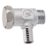 Клапан угловой / спускной Giacomini R65D 1/4" хромированный (R65DX021)