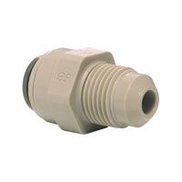 Переходник прямой труба 1/4"x1/4 BSW н резьба John Guest (PI0108E5S)