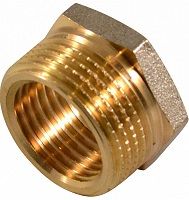Футорка латунная резьбовая 1"x3/4" ш/г CTM 16 (Бар) -20°С до +120°С (CRB01M34)