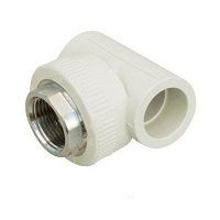 Тройник PN25 комбинированный, внутр. резьба Dмм хG'' 40х1 1/4"(под ключ) РосТурПласт (10750)