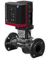 Центробежный ин-лайн насос Grundfos TPE2 100-180-N A-F-A-BQBE 2.2 кВт 3x400 В 50 Гц с частотно-регулируемым электродвигателем (99223786)