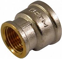 Муфта латунная резьбовая переходная 1"х1/2" г/г CTM 16 (Бар) -20°С до +120°С (CRRS0112)