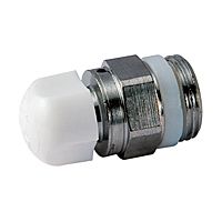 Ручной воздухоотводный клапан для радиаторов 1/4", с рукояткой, с герметичной прокладкой, хромированный GIACOMINI R66A (R66AX001)