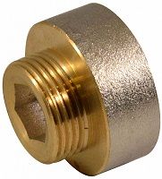 Переходник латунный резьбовой круглый 1"х1/2" г/ш CTM 16 (Бар) -20°С до +120°С (CR01F12R)