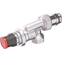 Угловой осевой динамический термостатический клапан Giacomini R415DB 1/2" (R415DBX033)