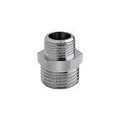 Ниппель редуцирующий латунный хромированный G 1/2 x G 1 Rinaldi & Pettinaroli (5200012001C)