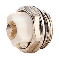Ручной воздухоотводный клапан для радиаторов 1/4", хромированная металлическая часть, с герметичной прокладкой GIACOMINI R90 (R90X001)