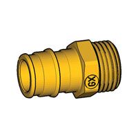 Фитинг прямой Giacomini 25x3/4”M с наружной резьбой для системы GX (GX107Y045)