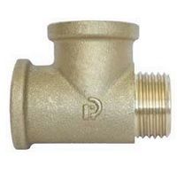 Тройник с переходом на наружную резьбу 3/4" x 3/4" x 3/4", хром Rinaldi& Pettinaroli (6512034034C)