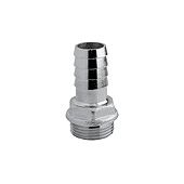 Штуцер латунный хромированный с наружной резьбой G 1/2 M x 10 mm Rinaldi & Pettinaroli (1000012010C)