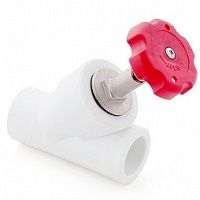 Вентиль 45° внутр/наруж и внутр/внутр D, мм 20 РосТурПласт (14187)