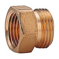Прямой фитинг GIACOMINI для переходников с внутр. резьбой 1"x28 (R180RY068)