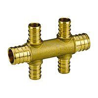 Коллектор GIACOMINI 4х2 выхода3/4"x1/2"x1/2"x1/2"x1/2"x3/4" (GZ152Y044)