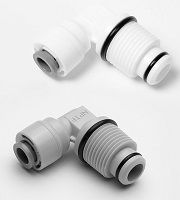 Переходник угловой трубка 1/4" - 3/8" нар. резьба Waterstry (2817-C)