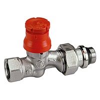 Клапан термостатический прямой 3/4" с преднастройкой GIACOMINI R402PTG (R402PX234)