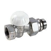 Клапан отсечной Giacomini прямой Giacomini Ду 15 1/2", хромированный, отвод с герметичной прокладкой (R15X033)