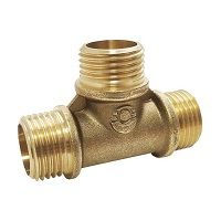 Тройник с наружной резьбой Valfex НР 1/2"- НР 1/2"- НР 1/2" (90/10) (VF.131.L.012)